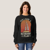 Sweatshirt Voile Retraite Sailer Retraité Boatin (Devant entier)