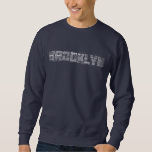 Sweatshirt Voisinages Calligram de Brooklyn NY