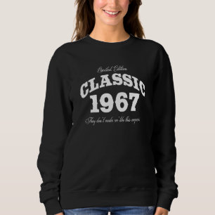Sweatshirt Voiture classique Vintage de 58 ans 1967 58e anniv