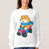 Sweatshirt Voiture Hamster (Devant)