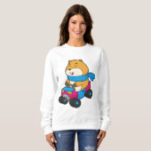 Sweatshirt Voiture Hamster (Devant entier)