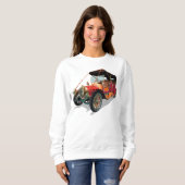Sweatshirt Voiture Vintage (Devant entier)