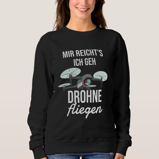 Sweatshirt Vol de drone Mir Reichts pour pilote de drone (Devant)
