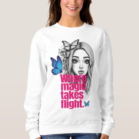 Sweatshirt Vol enchanté (Devant)