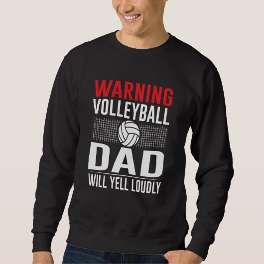 Sweatshirt Volleyball for Men & Women or Coaches  11 (Devant)