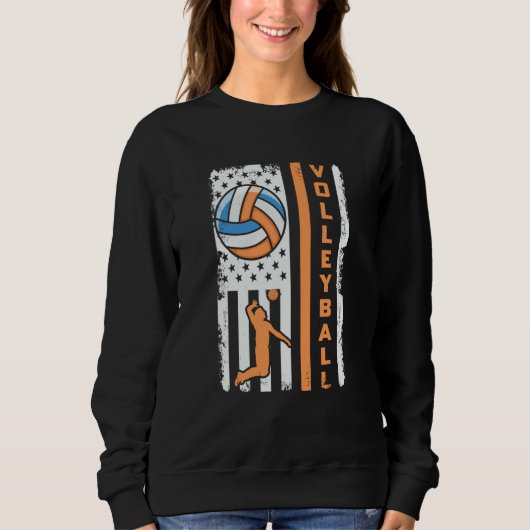 Sweatshirt Volleyball for Men & Women or Coaches  9 (Devant)