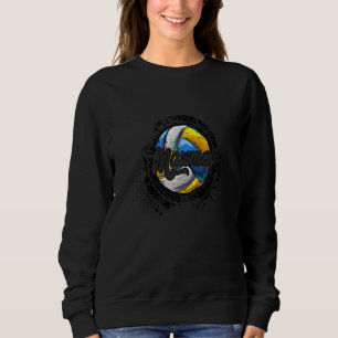 Sweatshirt Volleyball Mawmaw Vintage Volleyball Famille Match