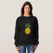 Sweatshirt Volleyball pineapple for Volleyball player (Devant entier)