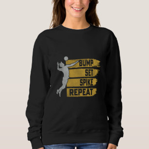 Sweatshirt Volleyball pour hommes et femmes ou entraîneurs  1