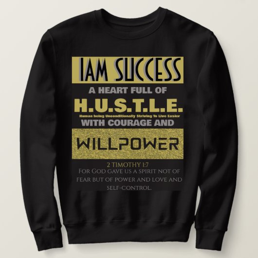 SWEATSHIRT VOLONTÉ (Design devant)