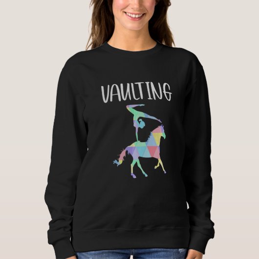 Sweatshirt Voltige équestre Voltige (Devant)
