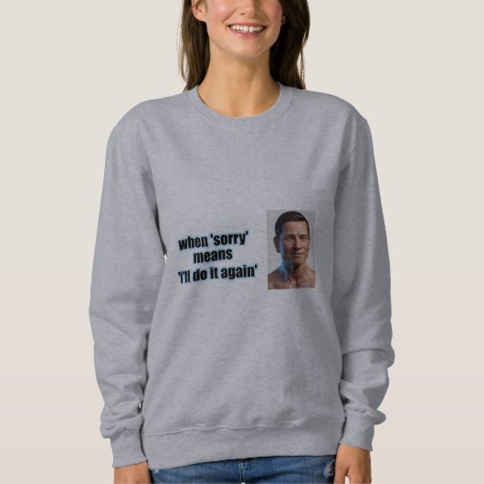 Sweatshirt voor dames (Voorkant)