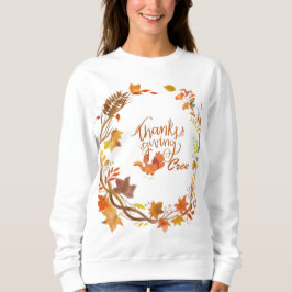 sweatshirt voor Thanksgiving crew