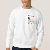 Sweatshirt Vos chèvres Boer de ferme (Devant)