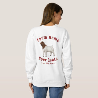 Sweatshirt Vos chèvres Boer de ferme
