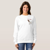 Sweatshirt Vos chèvres Boer de ferme (Devant entier)