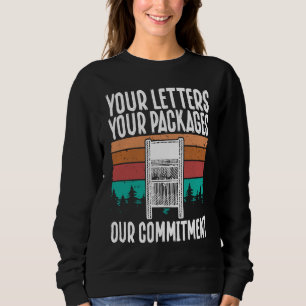 Sweatshirt Vos Lettres, Vos Colis, Notre Engagement Postal