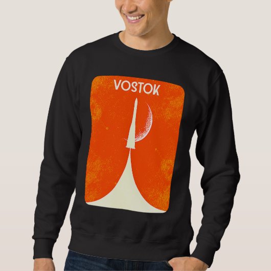 Sweatshirt Vostok Rocket Soviet Union Space Spaceflight Yuri (Devant)