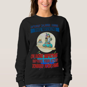 Sweatshirt Votre Attitude À L'Égard De Votre Famille Sassy Sa