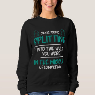 Sweatshirt Votre corde se divisant en deux exercices Corde à
