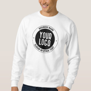 Sweatshirt Votre logo ou votre conception d'entreprise Text