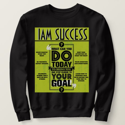 SWEATSHIRT VOTRE OBJECTIF (Design devant)