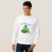 Sweatshirt Votre Plafond ou le Mien - Blanc pour Hommes (Devant entier)