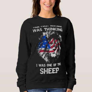 Sweatshirt Votre Première Erreur Était De Penser Que J'Étais 