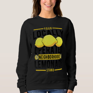 Sweatshirt Votre socle Lemonade De Voisinage Localisé