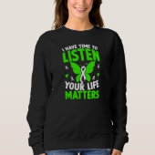 Sweatshirt Votre vie compte (Devant)