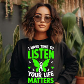 Sweatshirt Votre vie compte