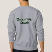 Sweatshirt Voulez quelques orignaux saccadés ? (Dos)