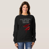 Sweatshirt Vous Devriez Voir Le Requin (Devant entier)