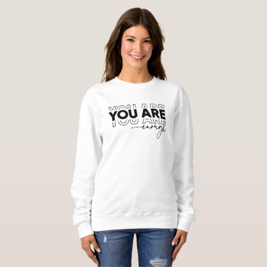 Sweatshirt "Vous En Êtes Assez" (Devant entier)