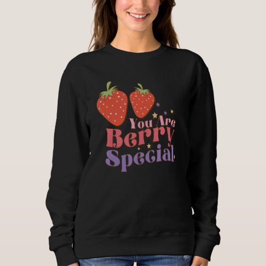 Sweatshirt Vous êtes Berry Special Cute Fall Pun doux féminin (Devant)