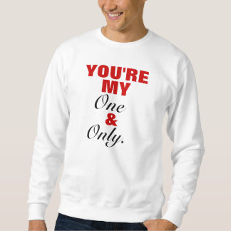 Sweatshirt Vous êtes des mes et seulement Crewneck