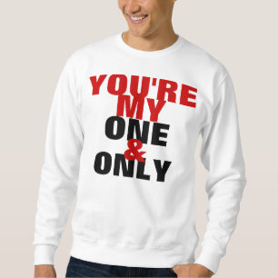 Sweatshirt Vous êtes des mes et seulement Crewneck