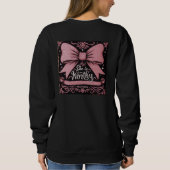 Sweatshirt Vous êtes dignes, Proverbes, avec un arc rose (Dos)
