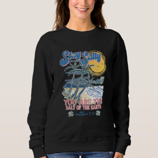 Sweatshirt Vous êtes le sel de la terre chrétiens ambiance es