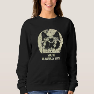 Sweatshirt Vous êtes un chat mignon terriblement griffu Coupl