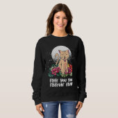 Sweatshirt Vous Fluffun Fluff Chat  Mème Animal Chatons Anima (Devant entier)