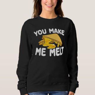 Sweatshirt Vous Me Faites Fondre Pâtisserie Grilled Cheese Sa