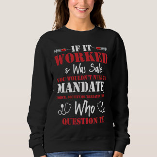 Sweatshirt Vous n'auriez pas besoin d'imposer la force Cool A