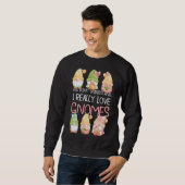 Sweatshirt Vous ne comprenez pas que j'aime vraiment les Gnom (Devant entier)