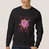 Sweatshirt Vous ne pouvez pas déposer Excuses Piggy Bank pour (Devant)