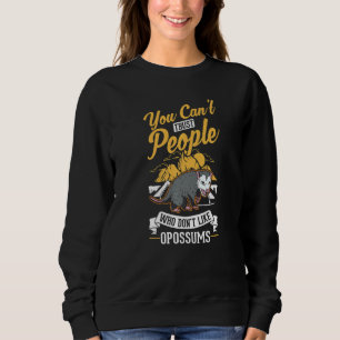 Sweatshirt Vous ne pouvez pas faire confiance à des gens qui