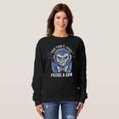 Sweatshirt Vous ne pouvez pas simplement mettre en pause un j (Devant entier)