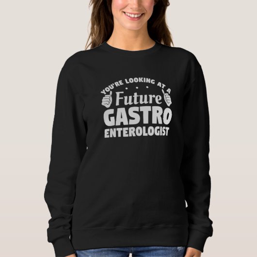Sweatshirt Vous regardez un futur gastroentérologue Prem (Devant)