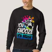 Sweatshirt Vous Snooze Vous Bruit Paintball (Devant)