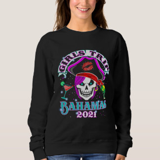 Sweatshirt Voyage à Bahamas 2021 Fête d'Enterrement de Vie de